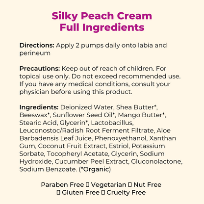 Silky Peach Cream